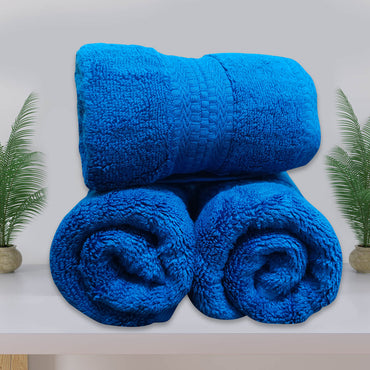 Avante Bath Towel Set-Blue